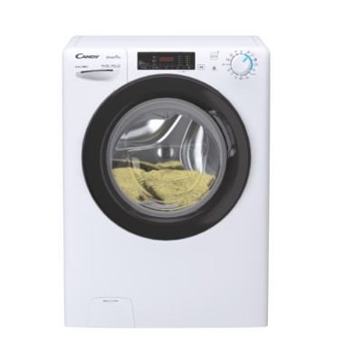 Candy Washing Machine with Dryer | CSHW4645TWB3/1-S | Energy efficiency class C/E | Front loading | Washing capacity 6 kg | 1400