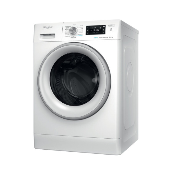 Whirlpool Washing machine with Dryer | FFWDB 964369 SV EE | Energy efficiency class A/D | Front loading | Washing capacity 9 kg 