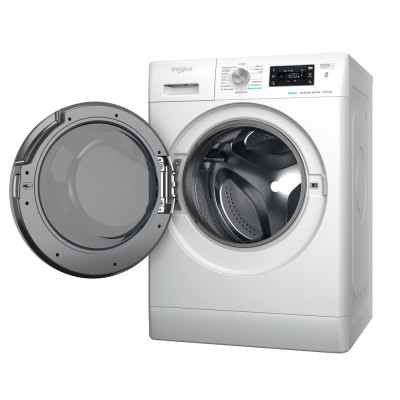 Whirlpool Washing machine with Dryer | FFWDB 964369 SV EE | Energy efficiency class A/D | Front loading | Washing capacity 9 kg 