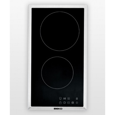 Hob BEKO HDMC32400TX 30 cm DOMINO Sensor Ceramic Electric with frame