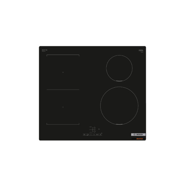 BOSCH Induction hob PWP611BB5E, 60 cm, Combi zone, Black