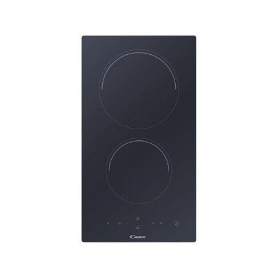 CANDY Induction Domino Hob CID 30/G3, 2 cooking zones, Width 28.8 cm, Black color