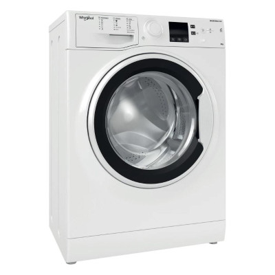 WHIRLPOOL Washing machine WRBSS 6249 W EU, 6 kg, 1200 rpm, Energy class E, Depth 42.5 cm, Inverter motor