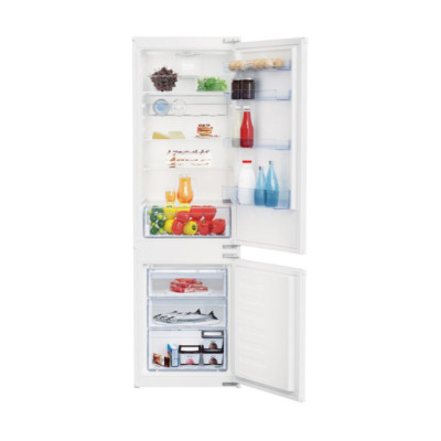 BEKO Refrigerator RCSA270K40WN, Energy class E, Height 171cm, White