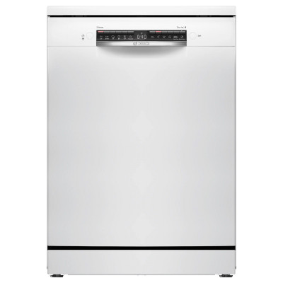 BOSCH Free standing dishwasher SMS4HVW00E, 60 cm, energy class D, AquaStop, Home connect, 3rd drawer, White