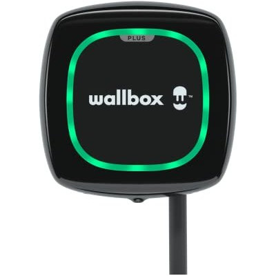 Wallbox | Pulsar Plus Electric Vehicle charger, 7 meter cable Type 2, 11kW, RCD(DC Leakage) + OCPP | 11 kW | Wi-Fi, Bluetooth | 