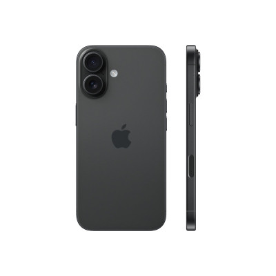 Apple iPhone 16 | Black | 6.1 " | Super Retina XDR | 2556 x 1179 pixels | A18 | Internal RAM 8 GB | 128 GB | Dual SIM | 4G | 5G 