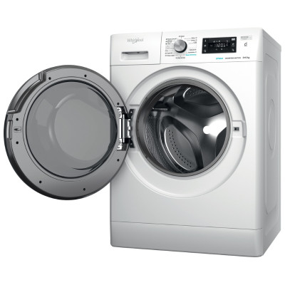 WHIRLPOOL Washing machine - Dryer FFWDB 864349 BV EE, 1400 rpm, Energy class D, 8kg - 6kg, Depth 54 cm, Inverter motor, Steam Re