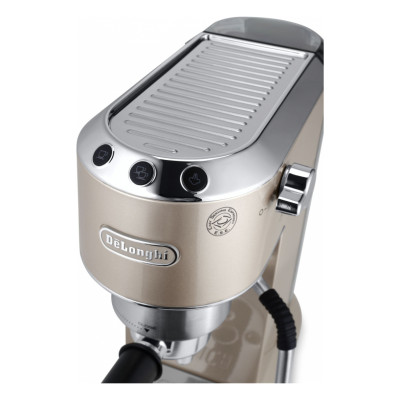 DeLonghi Dedica Arte Manual Espresso Machine EC885.BG, Beige Gold