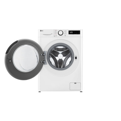 LG | Washing machine with dryer | F4DR509SBW | Energy efficiency class A | Front loading | Washing capacity 9 kg | 1400 RPM | De