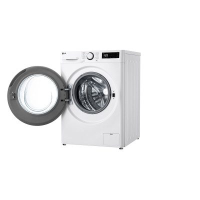 LG | Washing machine with dryer | F4DR509SBW | Energy efficiency class A | Front loading | Washing capacity 9 kg | 1400 RPM | De