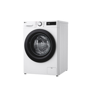 LG | Washing machine with dryer | F4DR509SBW | Energy efficiency class A | Front loading | Washing capacity 9 kg | 1400 RPM | De