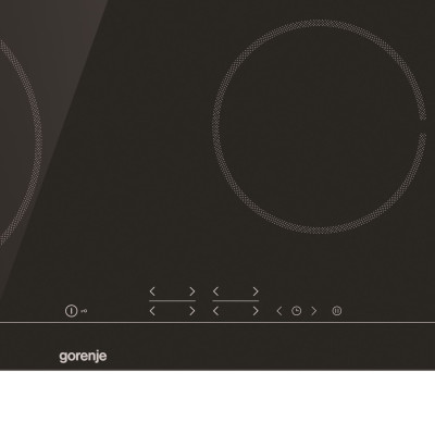 Gorenje | Hob | ECT641BSC | Vitroceramic | Number of burners/cooking zones 4 | Touch | Timer | Black | Display