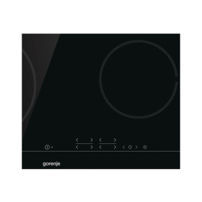 Gorenje | Hob | ECT641BSC | Vitroceramic | Number of burners/cooking zones 4 | Touch | Timer | Black | Display