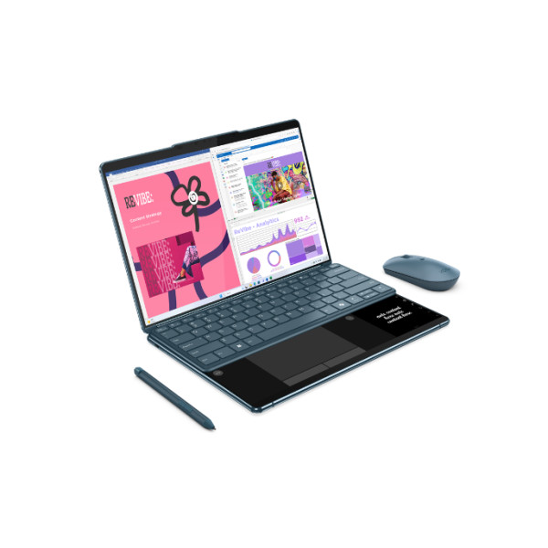 Lenovo | Yoga Book 9 13IMU9 | Tidal Teal | 13.3 " | Touchscreen | 2880 x 1800 pixels | Glossy | Intel Core i7 | 155U | 32 GB | L