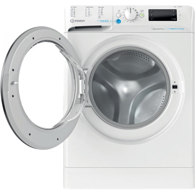 INDESIT | Washing machine | BWSE 71295X WBV EU | Energy efficiency class B | Front loading | Washing capacity 7 kg | 1200 RPM | 