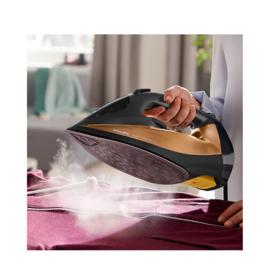 Philips DST7040/80 7000 series | Steam Iron | 2800 W | Water tank capacity 300 ml | Continuous steam 50 g/min | Steam boost perf