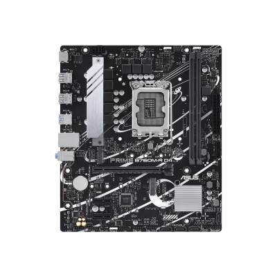 Asus PRIME B760M-R D4 | Processor family Intel | Processor socket LGA1700 | Number of SATA connectors 4