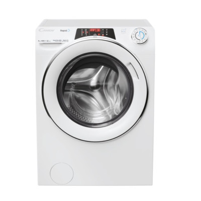 Candy | Washing Machine | RO 486DWMC7/1-S | Energy efficiency class A | Front loading | Washing capacity 8 kg | 1400 RPM | Depth