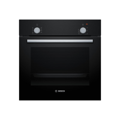 Bosch Oven | HBF010BA0 | 66 L | Electric | Manual | Knobs | Height 59.5 cm | Width 59.4 cm | Black