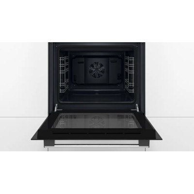 Bosch Oven | HBF010BA0 | 66 L | Electric | Manual | Knobs | Height 59.5 cm | Width 59.4 cm | Black