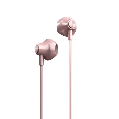 Energy Sistem Wired Earphones | EasyPods Type C | Built-in microphone | USB-C | Rose Gold