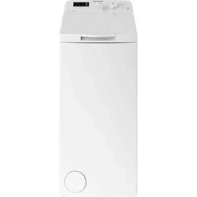 INDESIT | Washing machine | BTW S60400 EU/N | Energy efficiency class C | Top loading | Washing capacity 6 kg | 951 RPM | Depth 