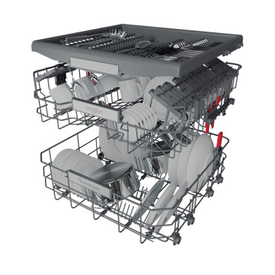 Whirlpool Dishwasher | W0I D751A X | Built-in | Width 59.8 cm | Number of place settings 14 | Number of programs 11 | Energy eff