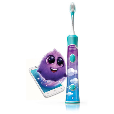 Philips | Sonic Electric toothbrush | HX6322/04 | Rechargeable | For kids | Number of brush heads included 2 | Number of teeth b