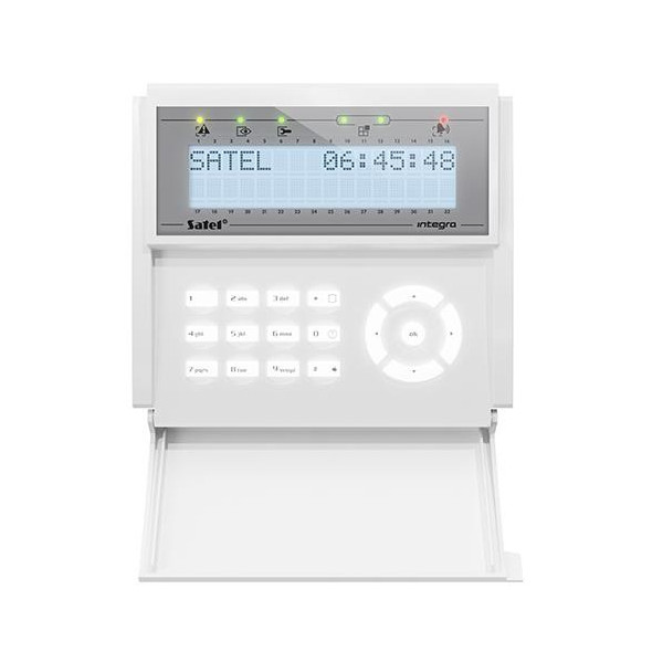 KEYPAD LCD /INTEGRA WHITE/INT-KLCD-W SATEL