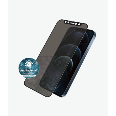 PanzerGlass | Apple | iPhone 12 Pro Max | Glass | Black | Privacy glass