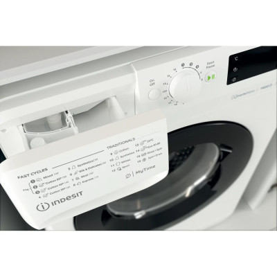 INDESIT | Washing Machine | MTWE 81495 WK EE | Energy efficiency class B | Front loading | Washing capacity 8 kg | 1400 RPM | De