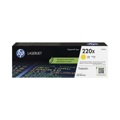 HP TerraJet original toner W2192X, HP 219X, yellow, 2500p, high capacity