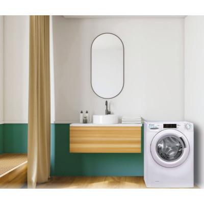 Candy | Washing Machine | CS1482DW4/1-S | Energy efficiency class B | Front loading | Washing capacity 8 kg | 1400 RPM | Depth 5