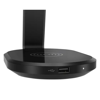 Lenovo | Accessories | Legion S600 Gaming Station | Contact charging for H600 Wireless Headset (5W / ~2.5hr to full) Qi charger 