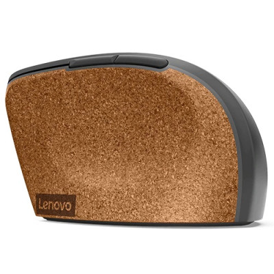 Lenovo | Go Wireless Vertical Mouse | Wireless optical | USB-A | Grey