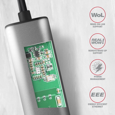 AXAGON | ADE-25R SuperSpeed USB-A 2.5 Gigabit Ethernet