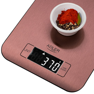 Adler Kitchen Scale | AD 3183c | Graduation 1 g | Copper