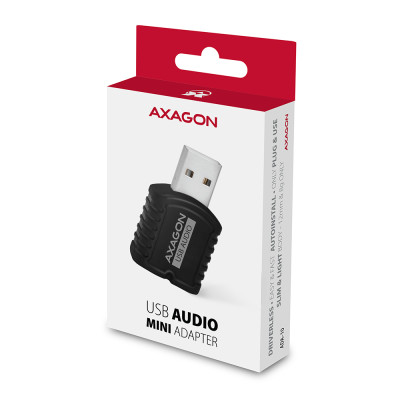 AXAGON | ADA-10 USB - Mini Audio Adapter