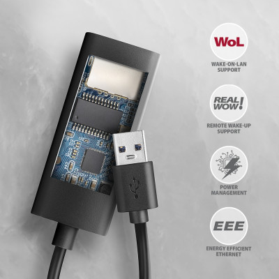 AXAGON | ADE-AR USB-A Gigabit Ethernet Adapter