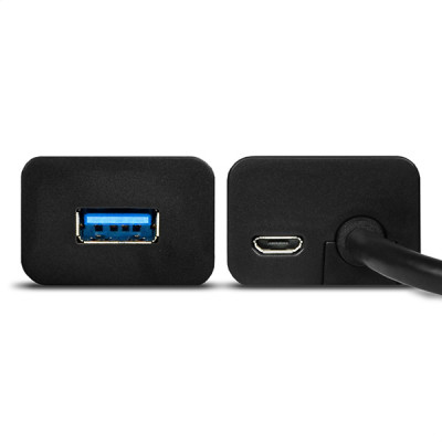 AXAGON Four-port USB 3.0 hub with fast charging and power support | HUE-S2B