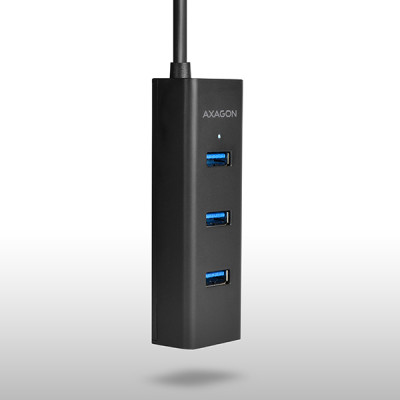 AXAGON Four-port USB 3.0 hub with fast charging and power support | HUE-S2B