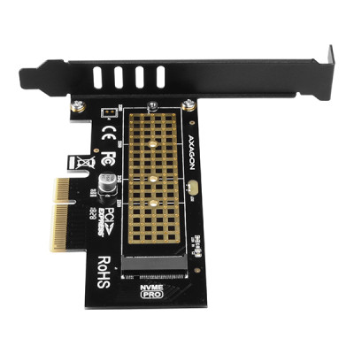 AXAGON The PCI-Express x4 internal adapter for connecting an NVMe M.2 SSD disk to a computer | PCEM2-N