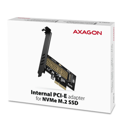 AXAGON The PCI-Express x4 internal adapter for connecting an NVMe M.2 SSD disk to a computer | PCEM2-N