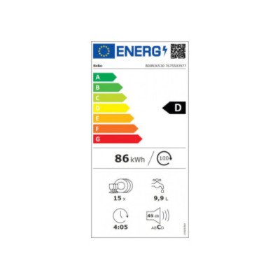 BEKO Built-In Dishwasher BDIN36530