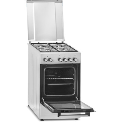 Simfer | Cooker | 5405SERGG | Hob type Gas | Oven type Electric | Stainless steel | Width 50 cm | Electronic ignition | Depth 60