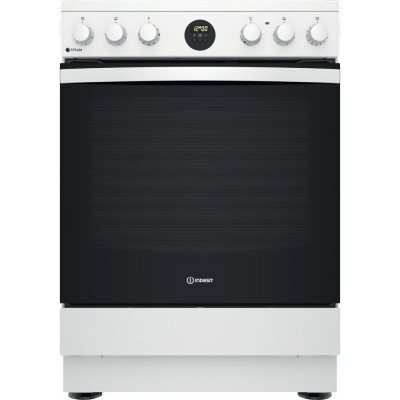 INDESIT | Cooker | IS67V8CHW/E | Hob type Vitroceramic | Oven type Electric | White | Width 60 cm | Grilling | Depth 60 cm | 69 