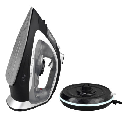 Adler Steam Iron | AD 5043 | Steam Iron | 2800 W | Water tank capacity 300 ml | Continuous steam 30 g/min | Steam boost performa