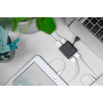 Digitus USB 2.0 Hub, 4-Port | DA-70217