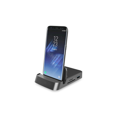 Digitus USB-C Smartphone Docking Station, 7 Port | DA-70882 | USB 3.0 (3.1 Gen 1) ports quantity 1 | USB 2.0 ports quantity 2 | 